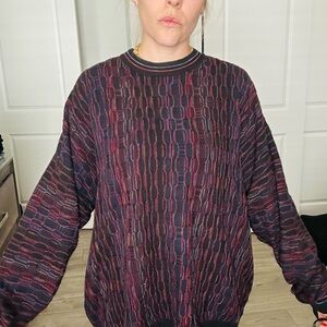Norm Thompson Multicolor Knit Sweater